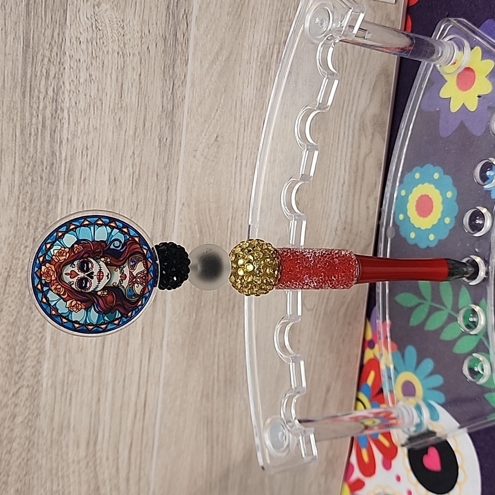 Day of the Dead Acrylic Custom Pen